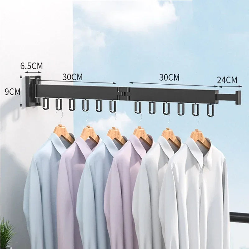 Ultimate Space-Saving Clothes Drying Rack
