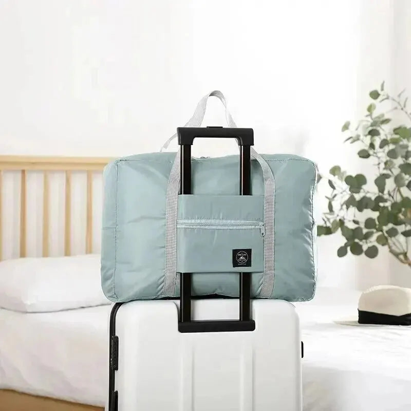SkyBound Foldable Travel Duffel Bag – Lightweight, Durable, and Ready for Adventure