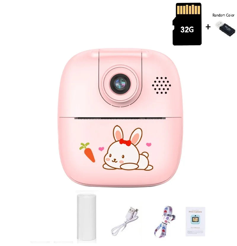 Instant Print Kids Camera - Fun & Easy-to-Use Digital Camera for Kids with Instant Photo Printing