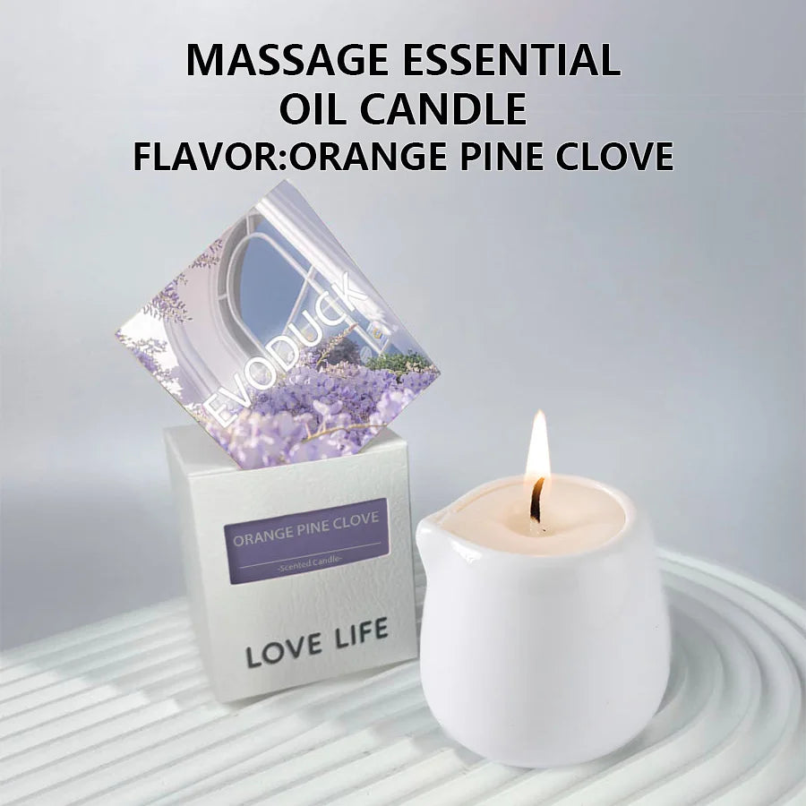 Natural Massage Oil Candle Bliss