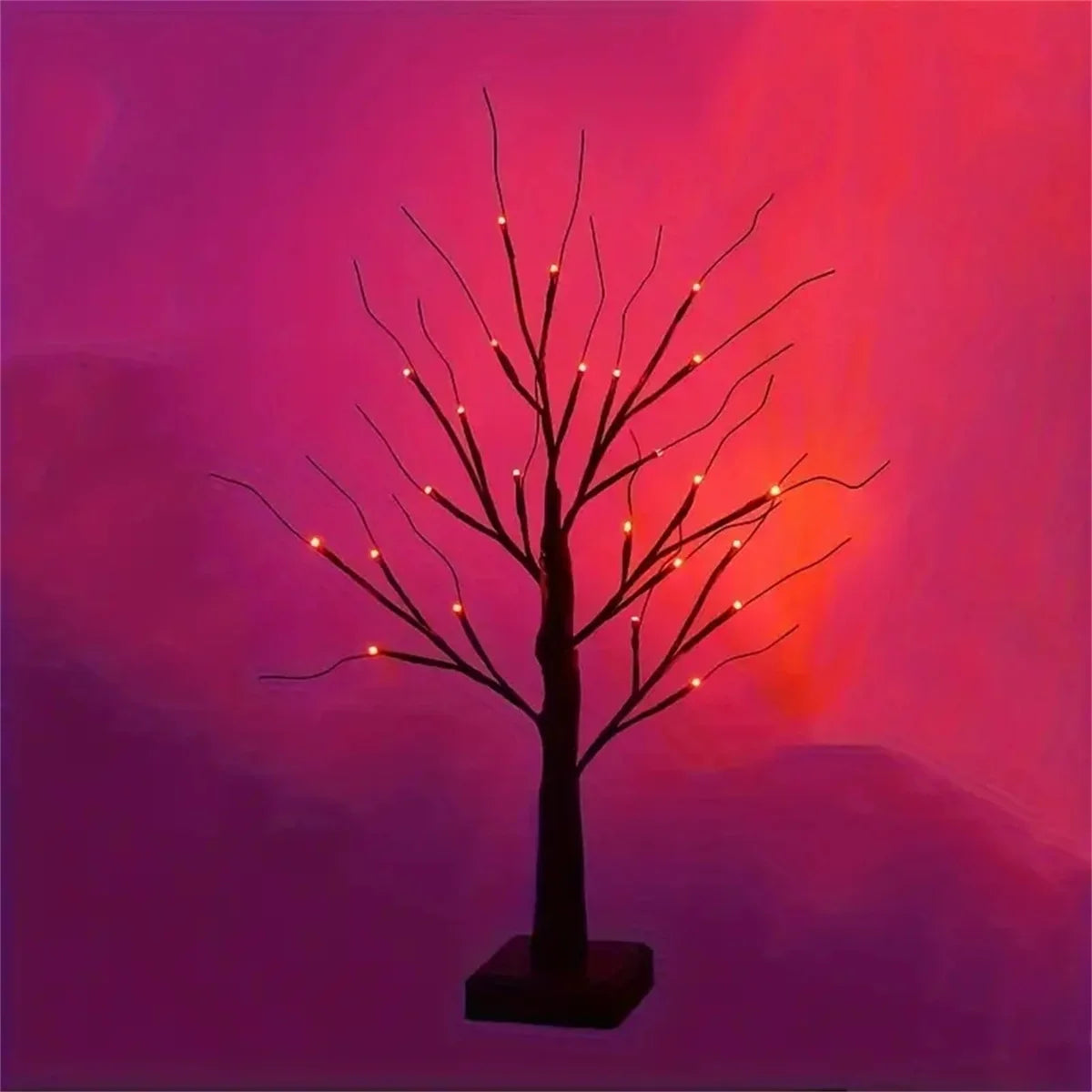 Spooky Glow Birch Tree Lamp