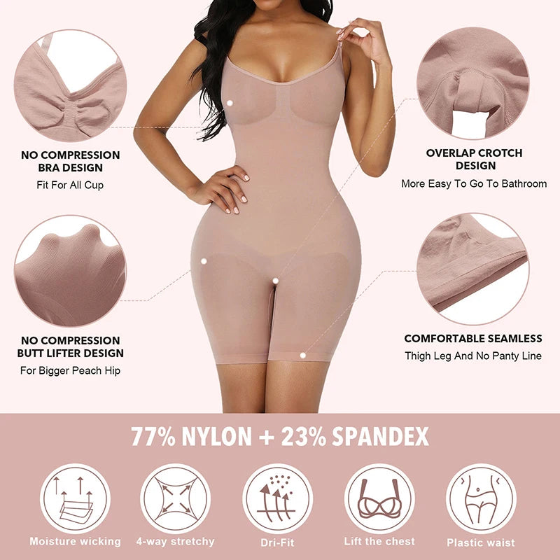 Sculpt & Slim Seamless Shapewear Bodysuit
