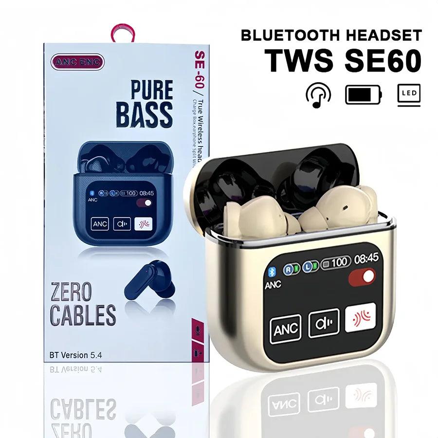 SoundWave Pro ANC Earbuds - Premium Noise-Canceling Wireless Earbuds with Crystal-Clear Sound"