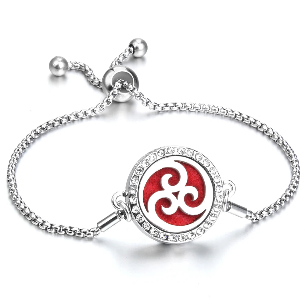 Lotus Bloom Aromatherapy Bracelet
