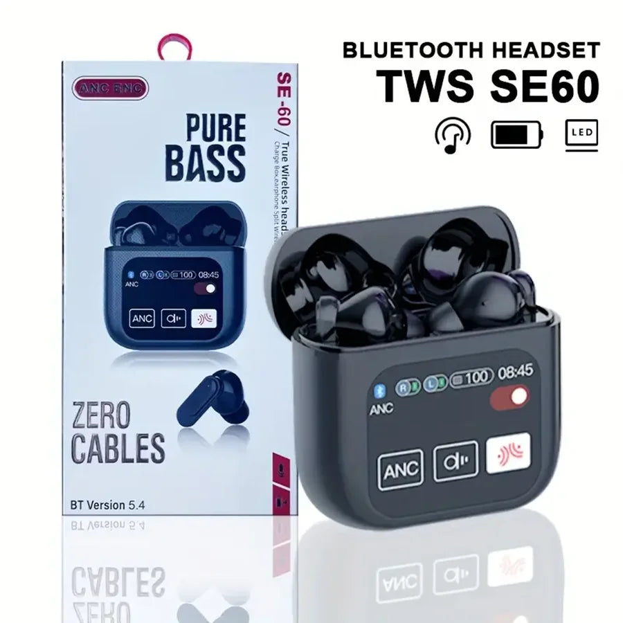 SoundWave Pro ANC Earbuds - Premium Noise-Canceling Wireless Earbuds with Crystal-Clear Sound"