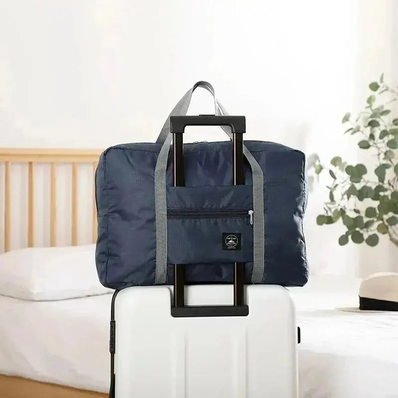 SkyBound Foldable Travel Duffel Bag – Lightweight, Durable, and Ready for Adventure
