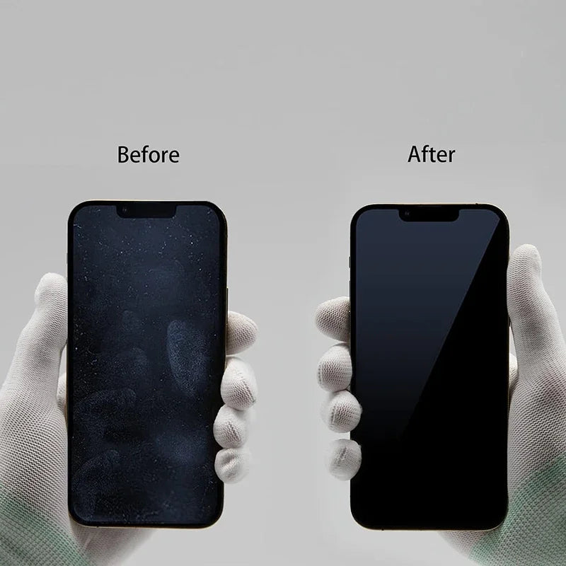 2-in-1 Screen Cleaner Spray Bottle with Microfiber Cloth Ultimate Cleaning Solution for Phones
