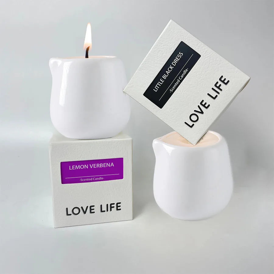 Natural Massage Oil Candle Bliss