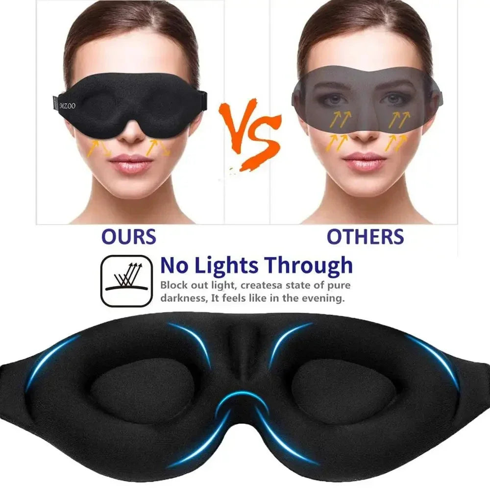 Dreamlight 3S 3D Eye Mask | Sleep Aid for Men & Women | Portable Light-Blocking Comfort