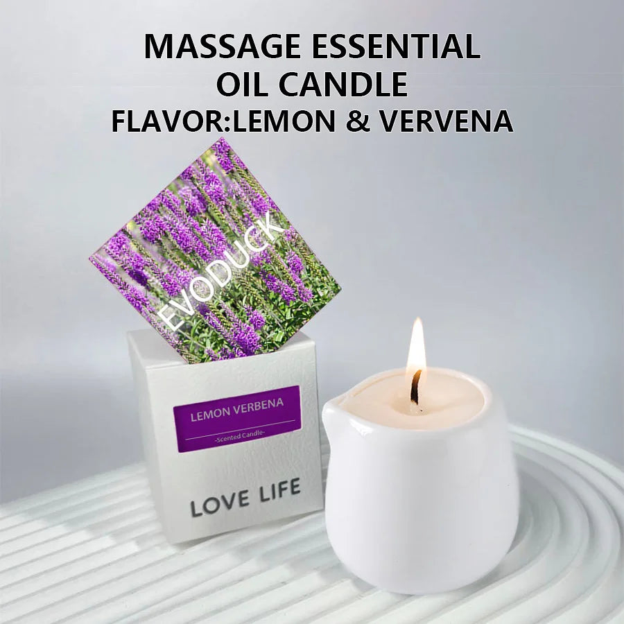 Natural Massage Oil Candle Bliss