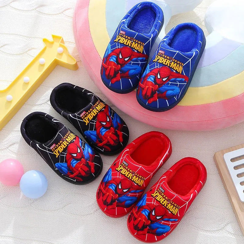 Spidey Cozy Fun Slippers for Kids