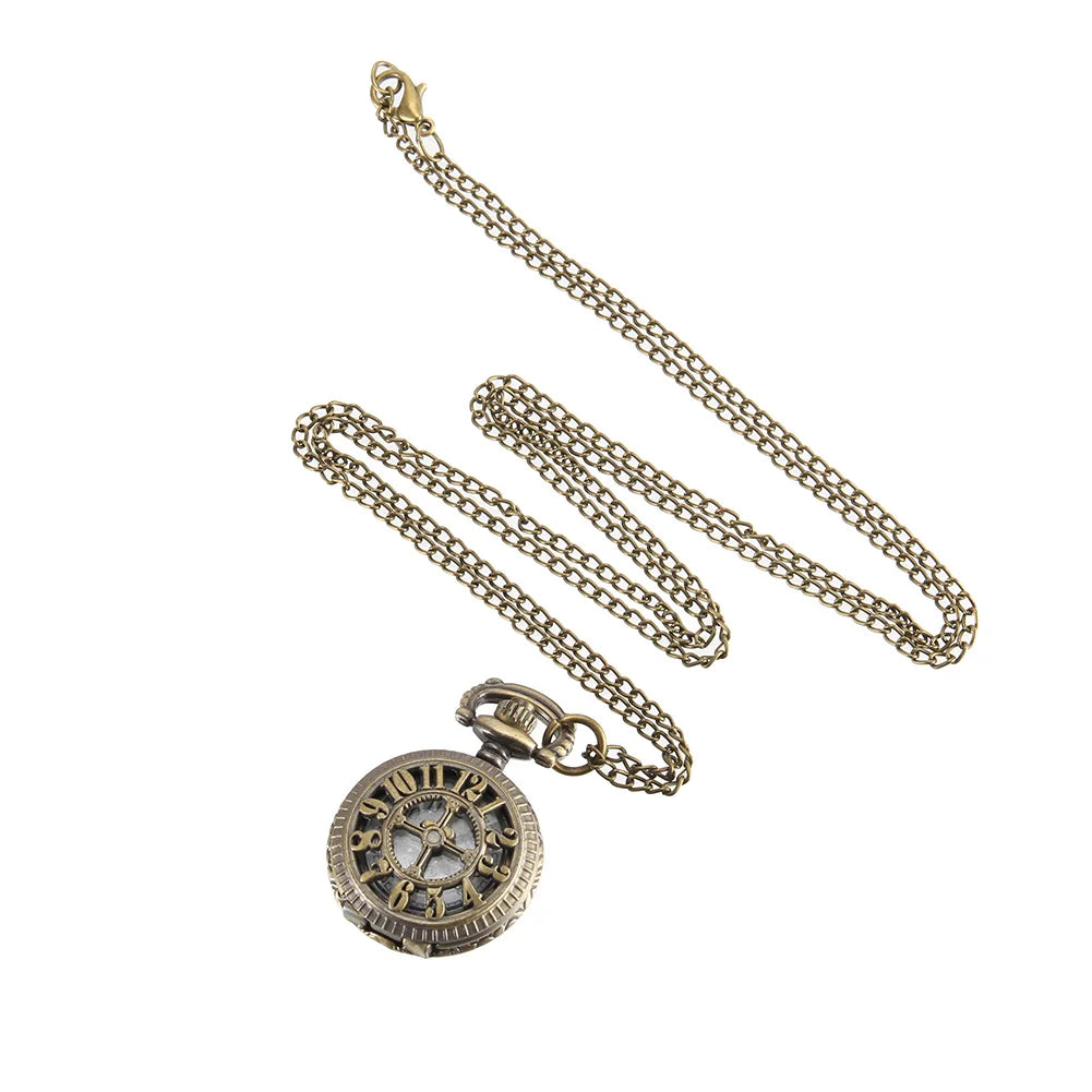 Vintage Steampunk Heart Pocket Watch – Timeless Elegance for Every Occasion