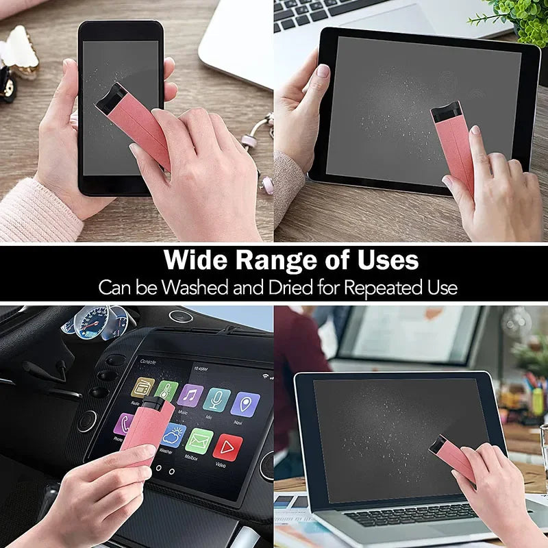 2-in-1 Screen Cleaner Spray Bottle with Microfiber Cloth Ultimate Cleaning Solution for Phones