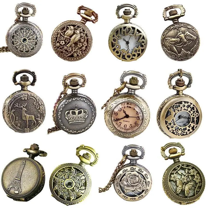 Vintage Steampunk Heart Pocket Watch – Timeless Elegance for Every Occasion