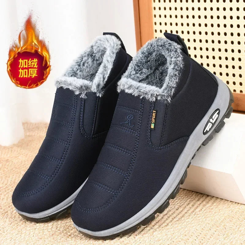 Men's Winter Slip-On Snow Boots