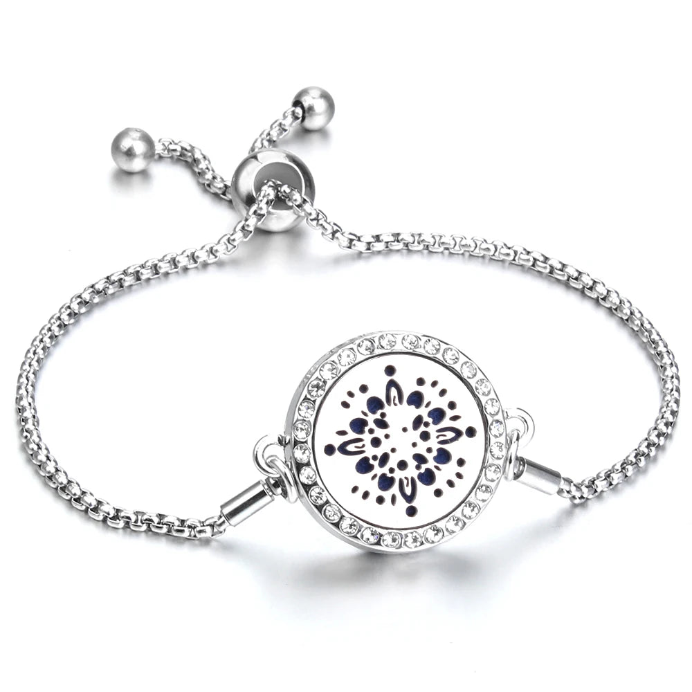 Lotus Bloom Aromatherapy Bracelet