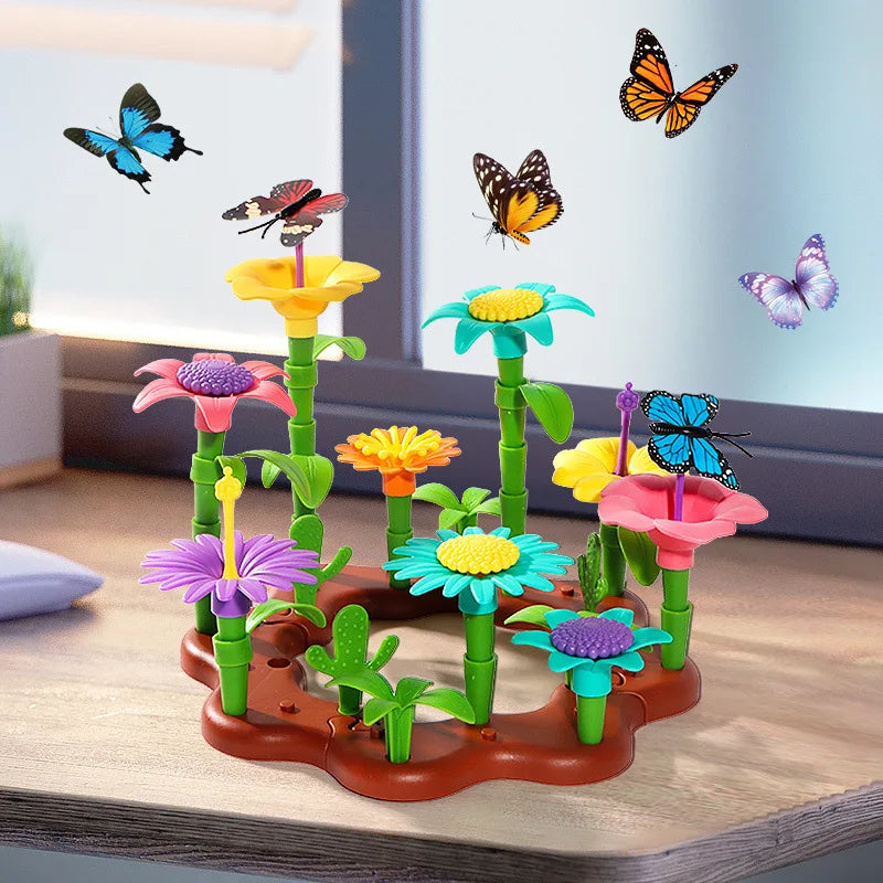Creative Flower Garden Building Set