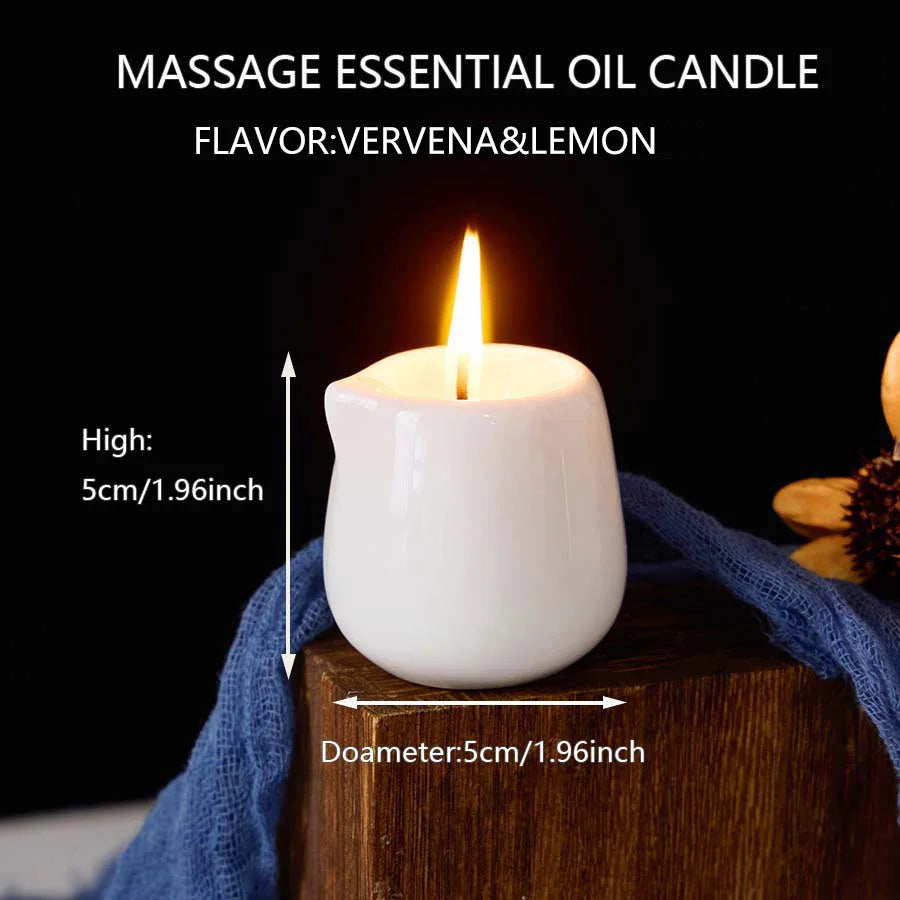 Natural Massage Oil Candle Bliss