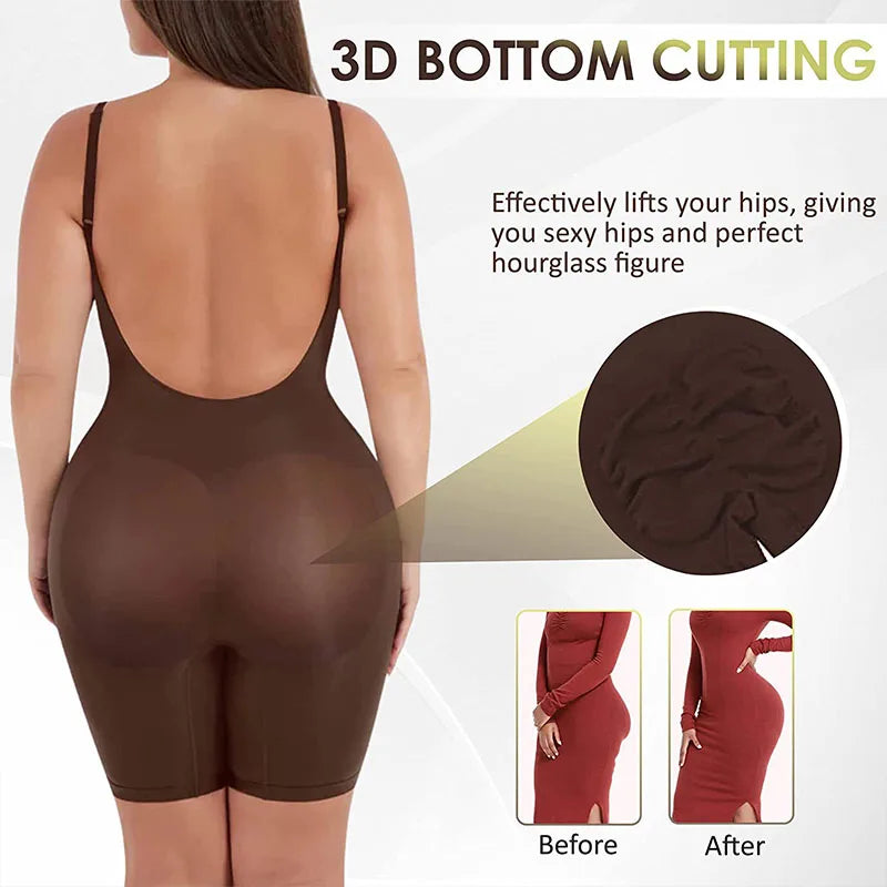 Seamless Slim Thigh Shapewear Bodysuit