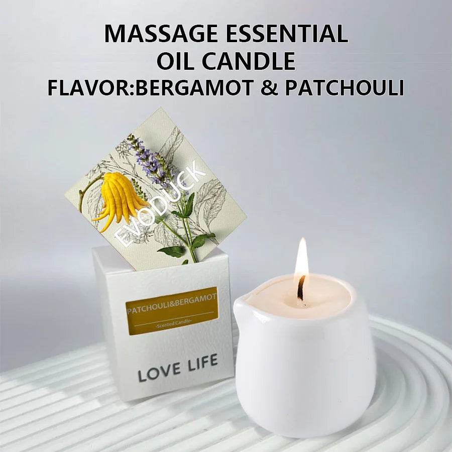 Natural Massage Oil Candle Bliss