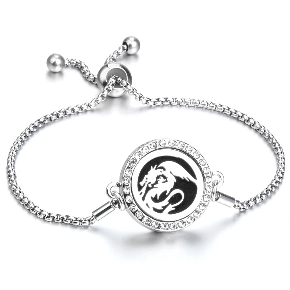 Lotus Bloom Aromatherapy Bracelet
