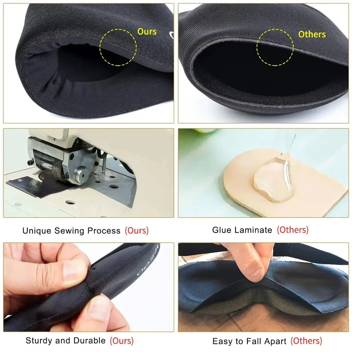 Dreamlight 3S 3D Eye Mask | Sleep Aid for Men & Women | Portable Light-Blocking Comfort