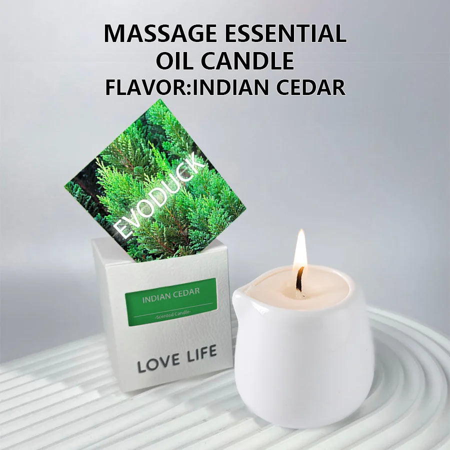 Natural Massage Oil Candle Bliss