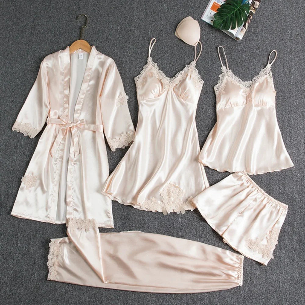 Silk Comfort Pajama Set for Women