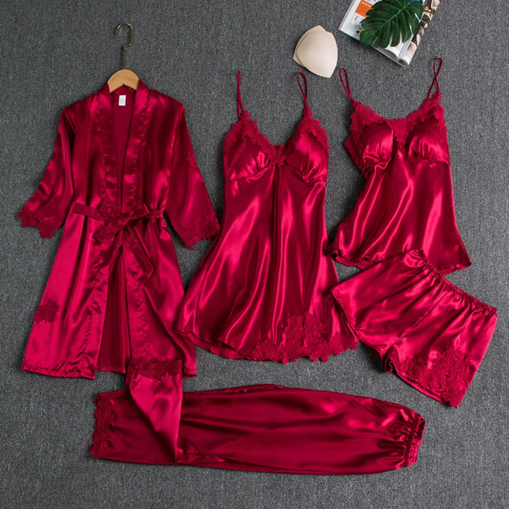 Silk Comfort Pajama Set for Women
