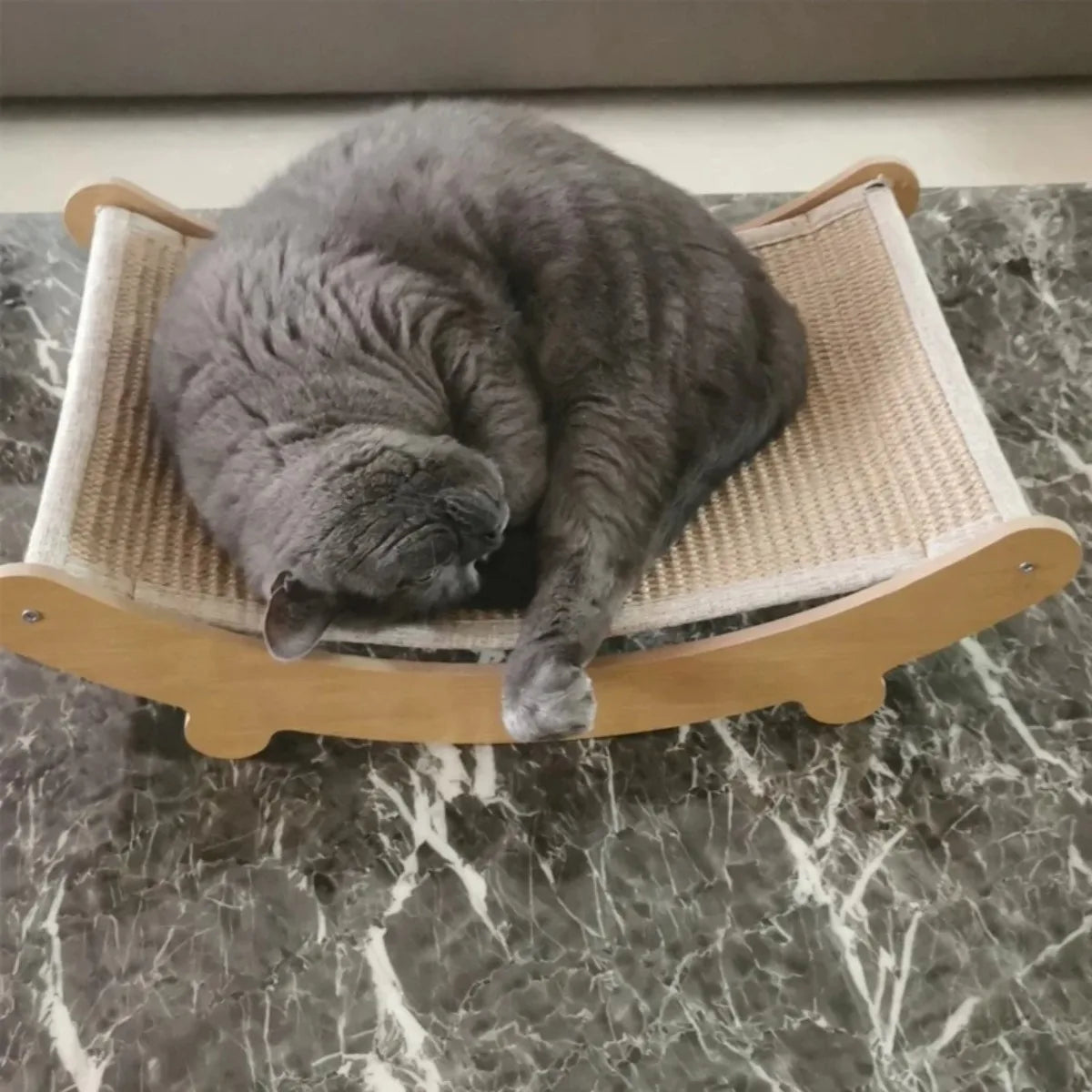Purrfect Wooden Cat Lounge
