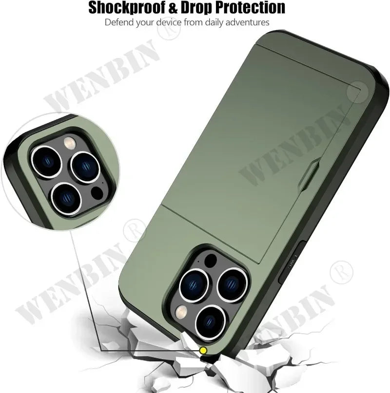 SlimShield iPhone Wallet Case