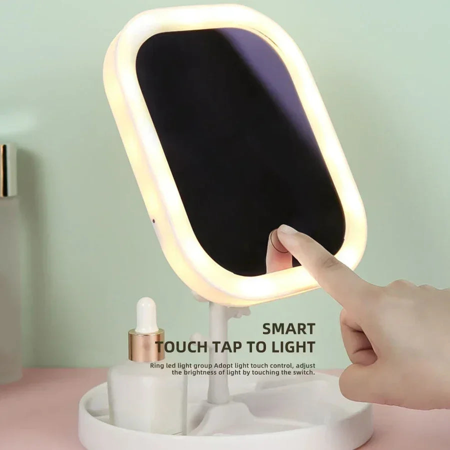 GlowPro Adjustable LED Vanity Mirror