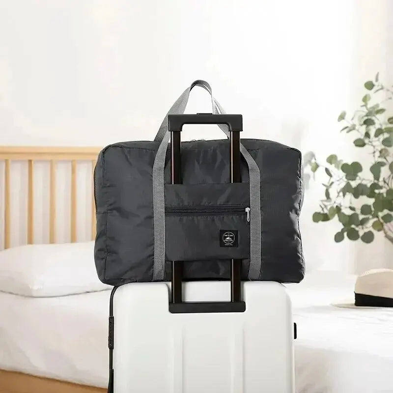 SkyBound Foldable Travel Duffel Bag – Lightweight, Durable, and Ready for Adventure