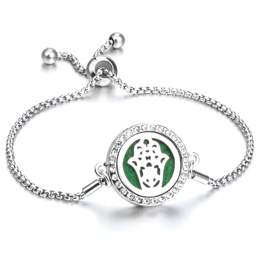 Lotus Bloom Aromatherapy Bracelet
