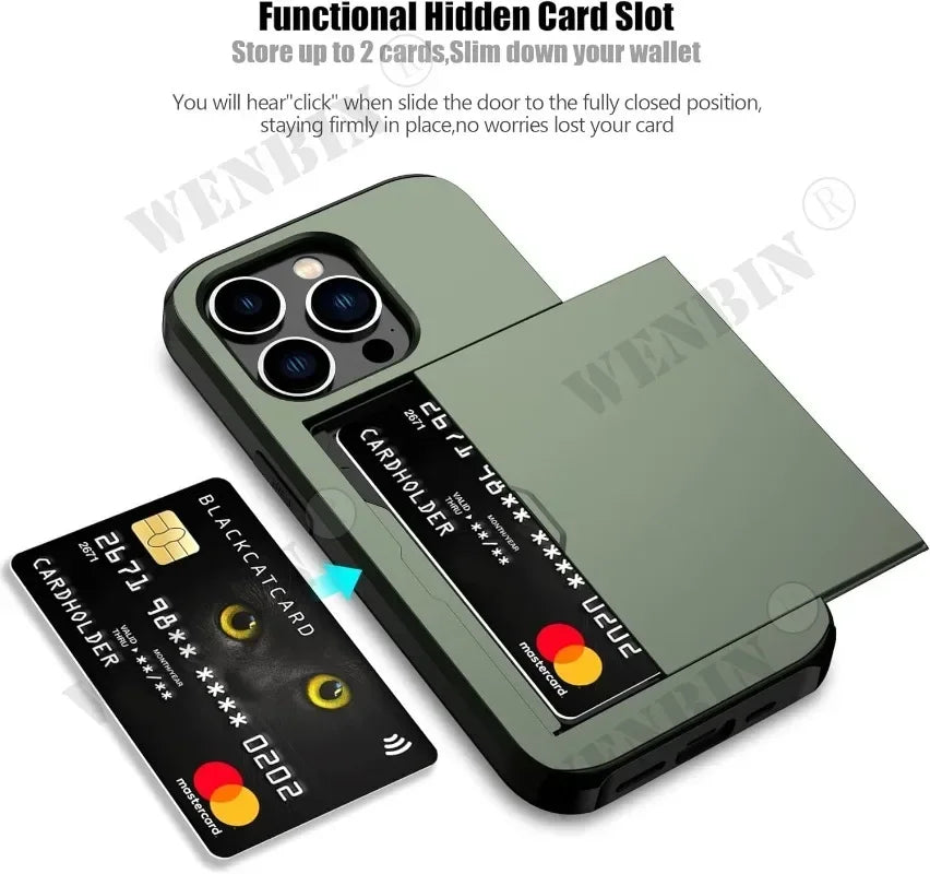 SlimShield iPhone Wallet Case