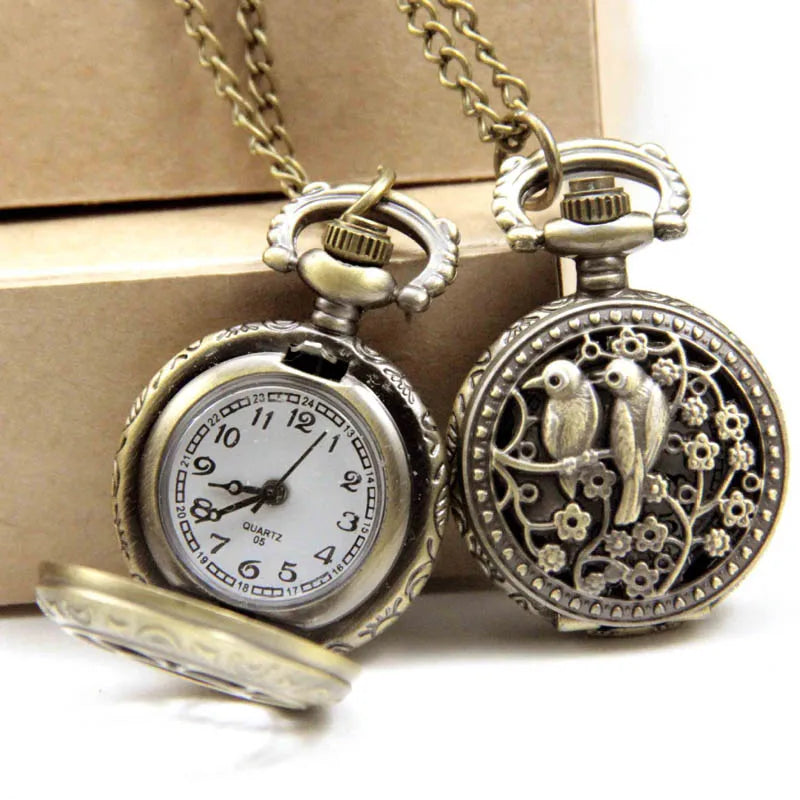 Vintage Steampunk Heart Pocket Watch – Timeless Elegance for Every Occasion