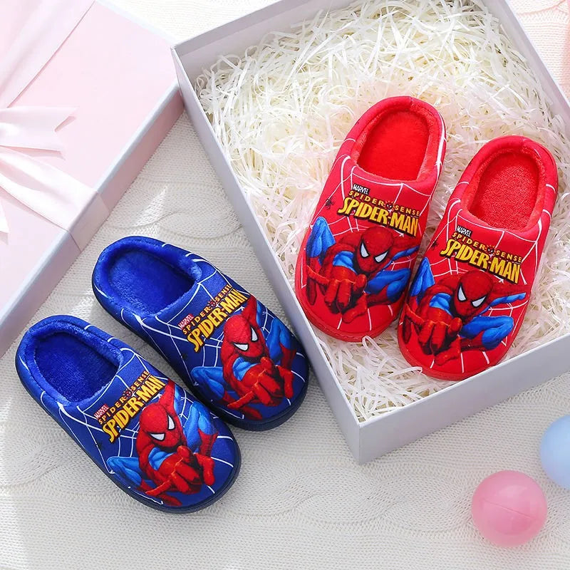 Spidey Cozy Fun Slippers for Kids