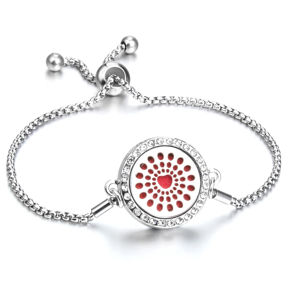 Lotus Bloom Aromatherapy Bracelet