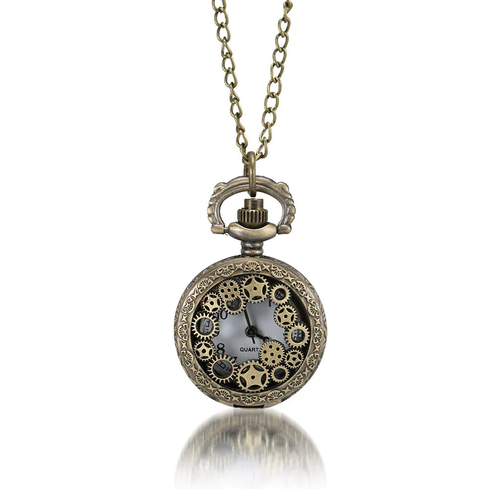 Vintage Steampunk Heart Pocket Watch – Timeless Elegance for Every Occasion
