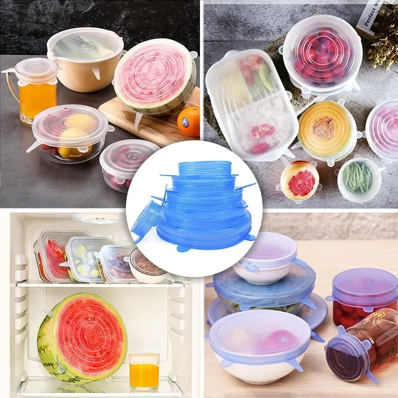 Silicone Saver Stretch Lids Set