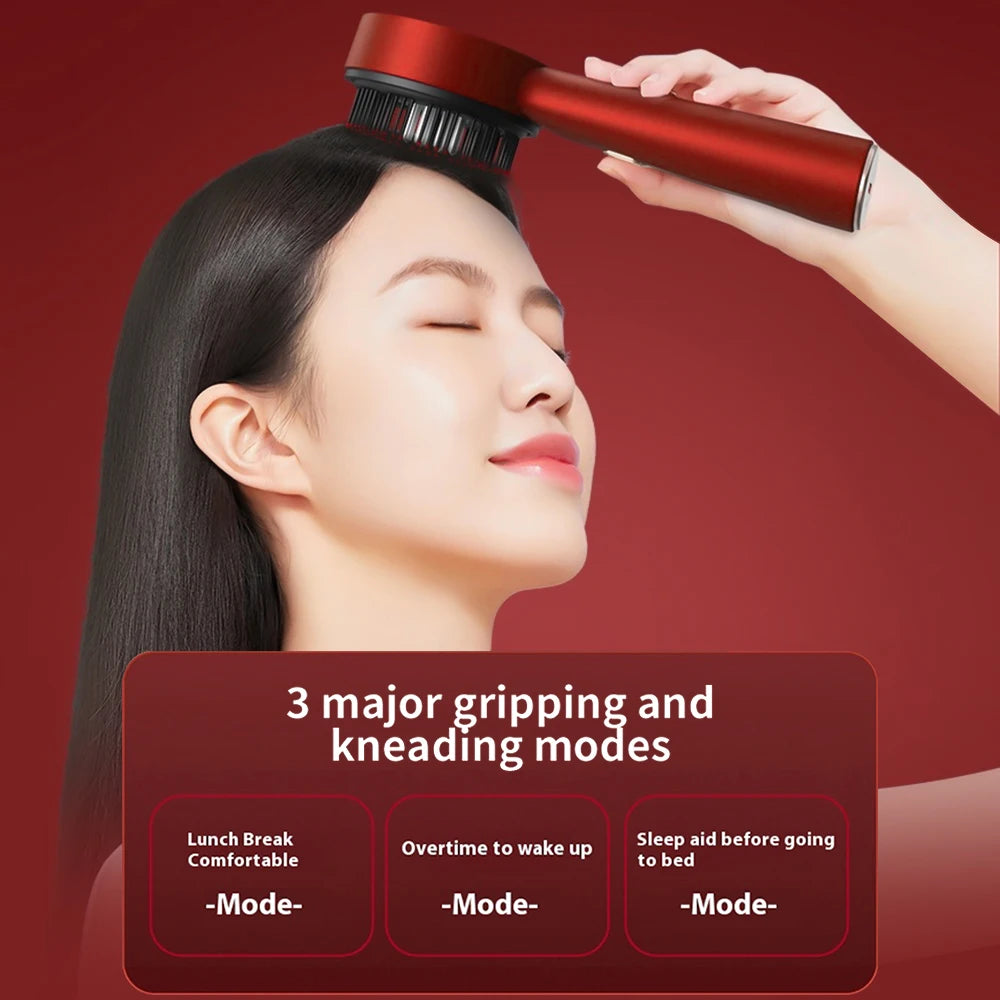 Electric Red Light Massage Comb | Hair Growth & Scalp Care Solution