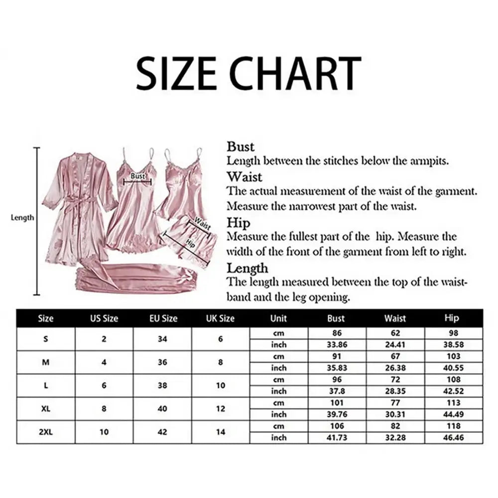 Silk Comfort Pajama Set for Women