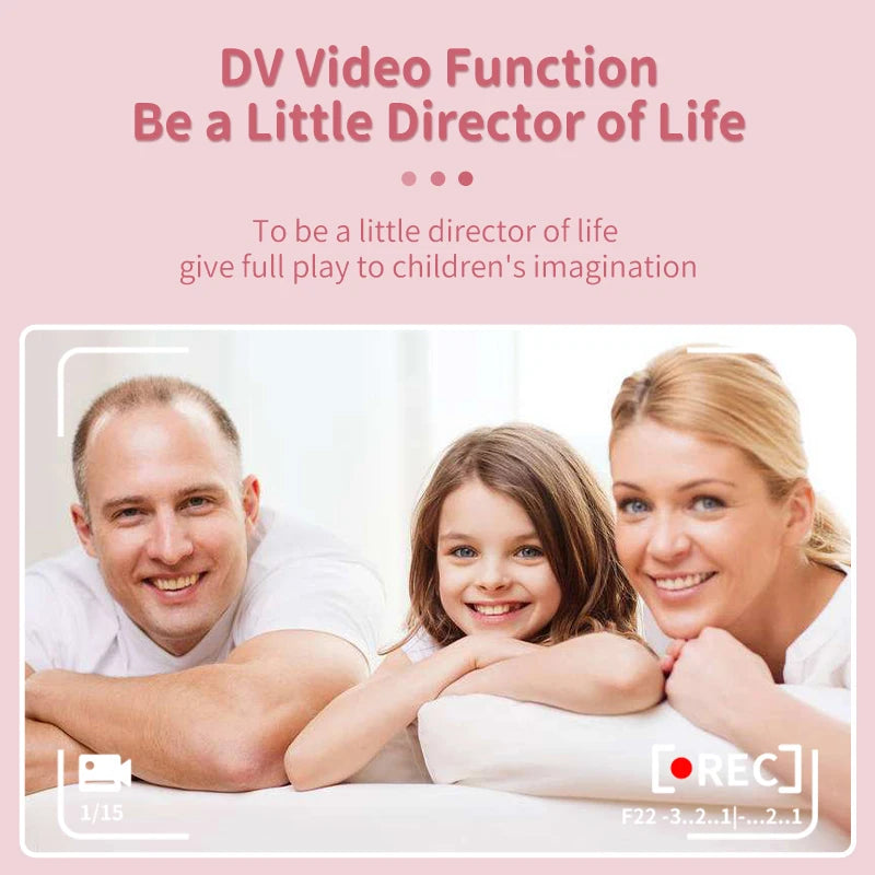 Instant Print Kids Camera - Fun & Easy-to-Use Digital Camera for Kids with Instant Photo Printing
