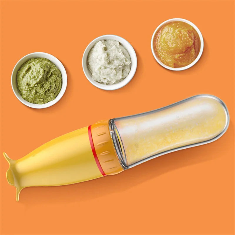 Baby Squeeze Feeding Spoon Bottle