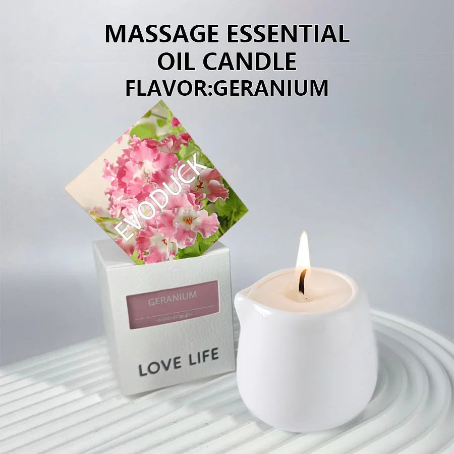 Natural Massage Oil Candle Bliss