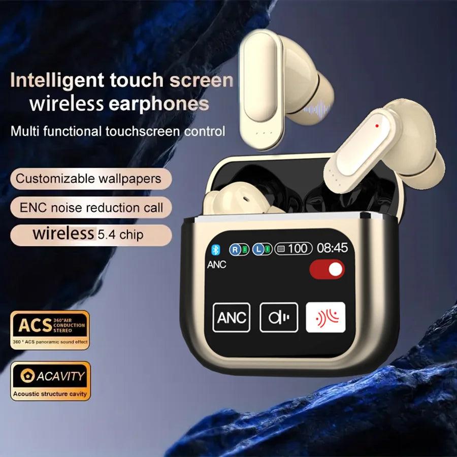 SoundWave Pro ANC Earbuds - Premium Noise-Canceling Wireless Earbuds with Crystal-Clear Sound"