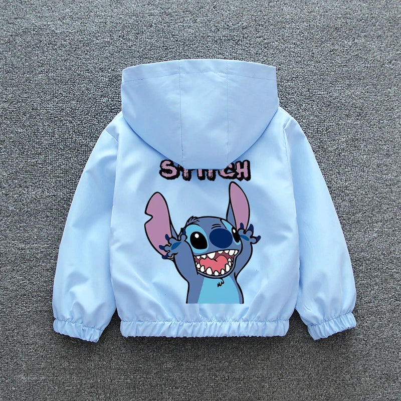 Cartoon Hooded Kids Jacket by MINISO