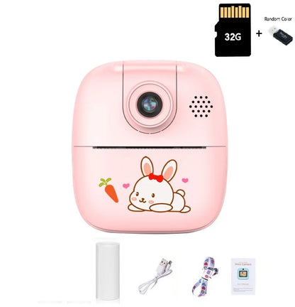 Instant Print Kids Camera - Fun & Easy-to-Use Digital Camera for Kids with Instant Photo Printing