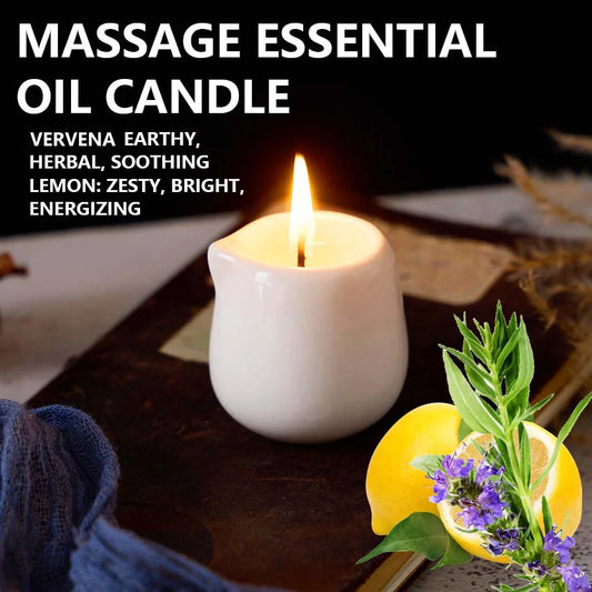 Natural Massage Oil Candle Bliss