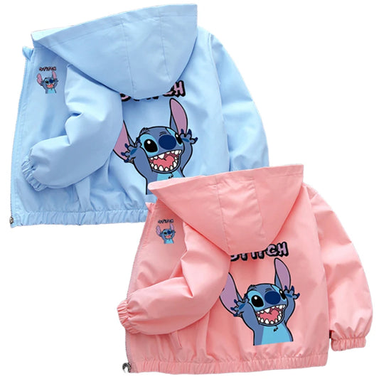 Cartoon Hooded Kids Jacket by MINISO